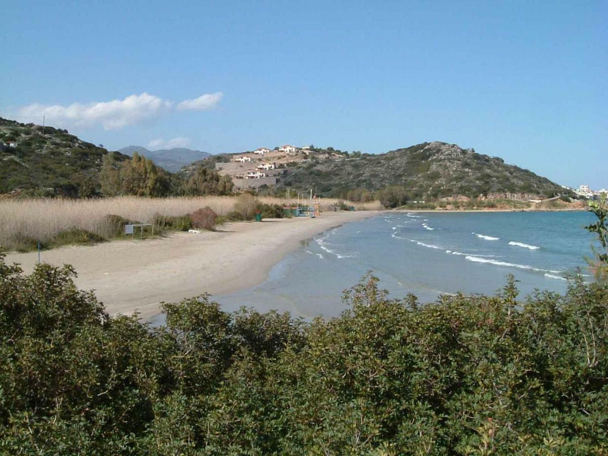 Stunning Seaview Town Apartment Agios Nikolaos  Bagian luar foto