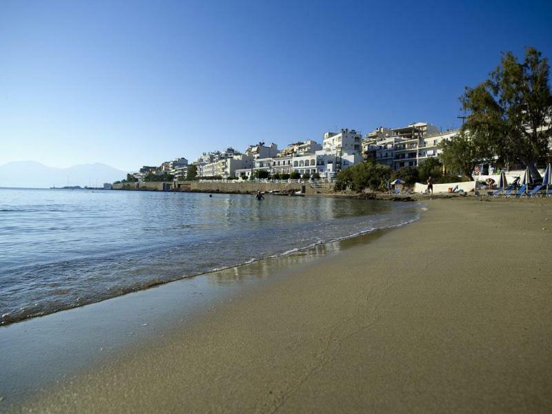 Stunning Seaview Town Apartment Agios Nikolaos  Bagian luar foto