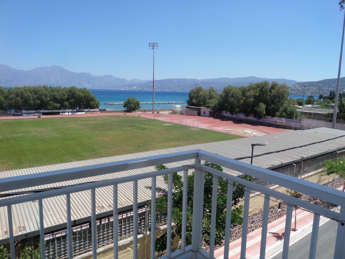 Stunning Seaview Town Apartment Agios Nikolaos  Bagian luar foto